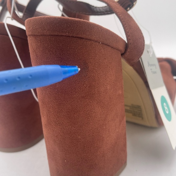 A New Day Riah Brown Women’s Heels Size 8 NWT - Picture 6 of 10